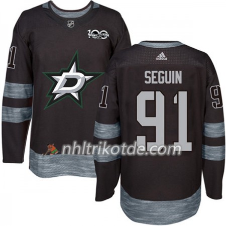 Dallas Stars Trikot Tyler Seguin 91 1917-2017 100th Anniversary Adidas Schwarz Authentic - Herren